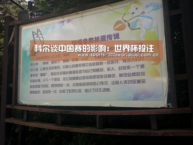 科尔谈中国赛的影响:世界杯投注(图3) 世界杯投注